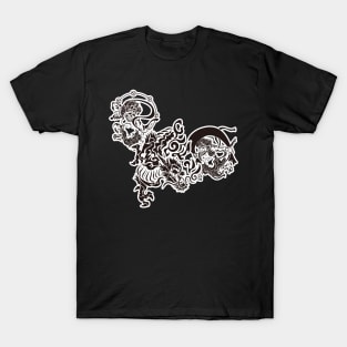 Fujin & Raijin & Dragon T-Shirt